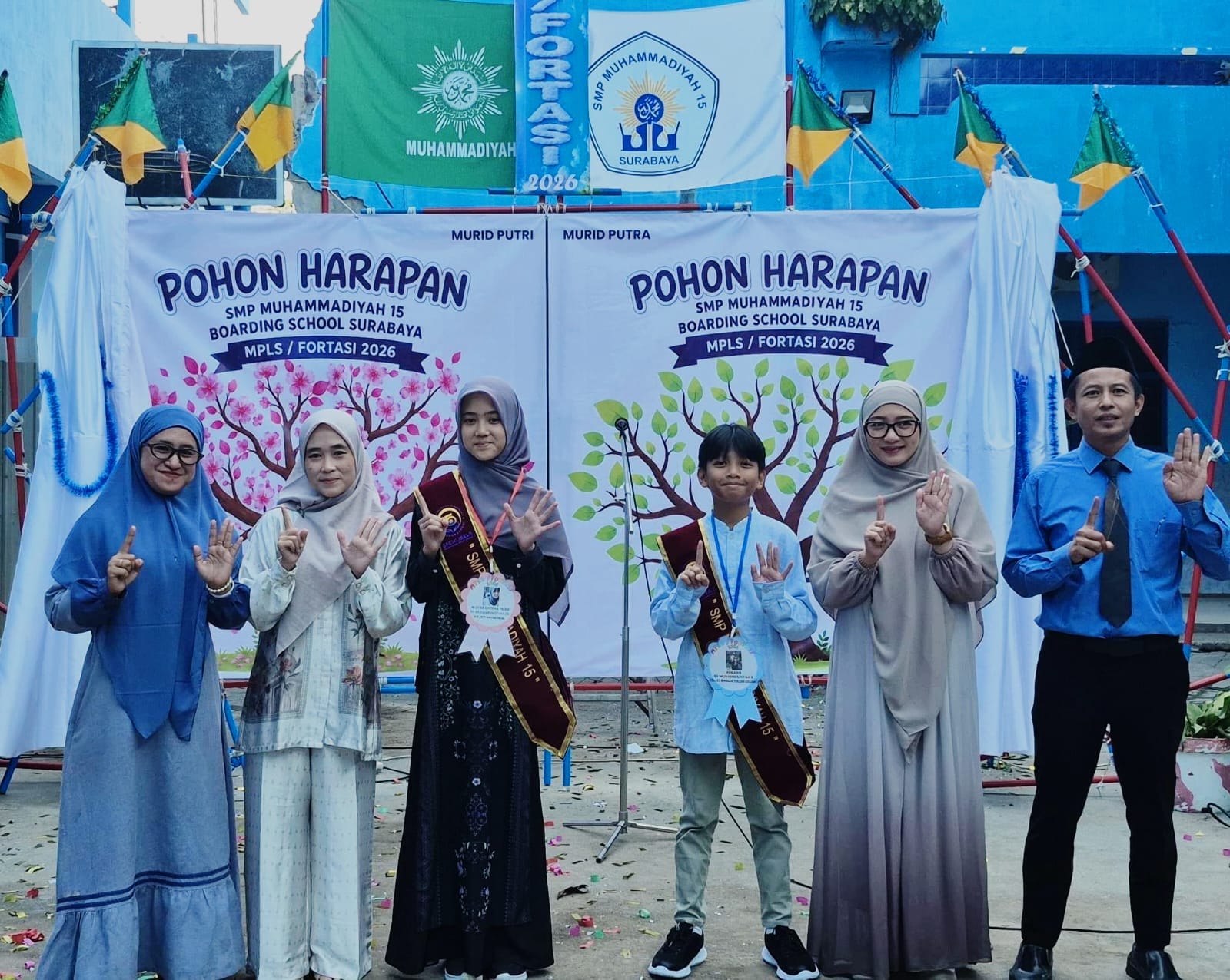 Bentangkan Sayap di 'Pohon Harapan', Murid Baru Spemlibels Surabaya Siap Taklukkan MPLS/Fortasi 2026